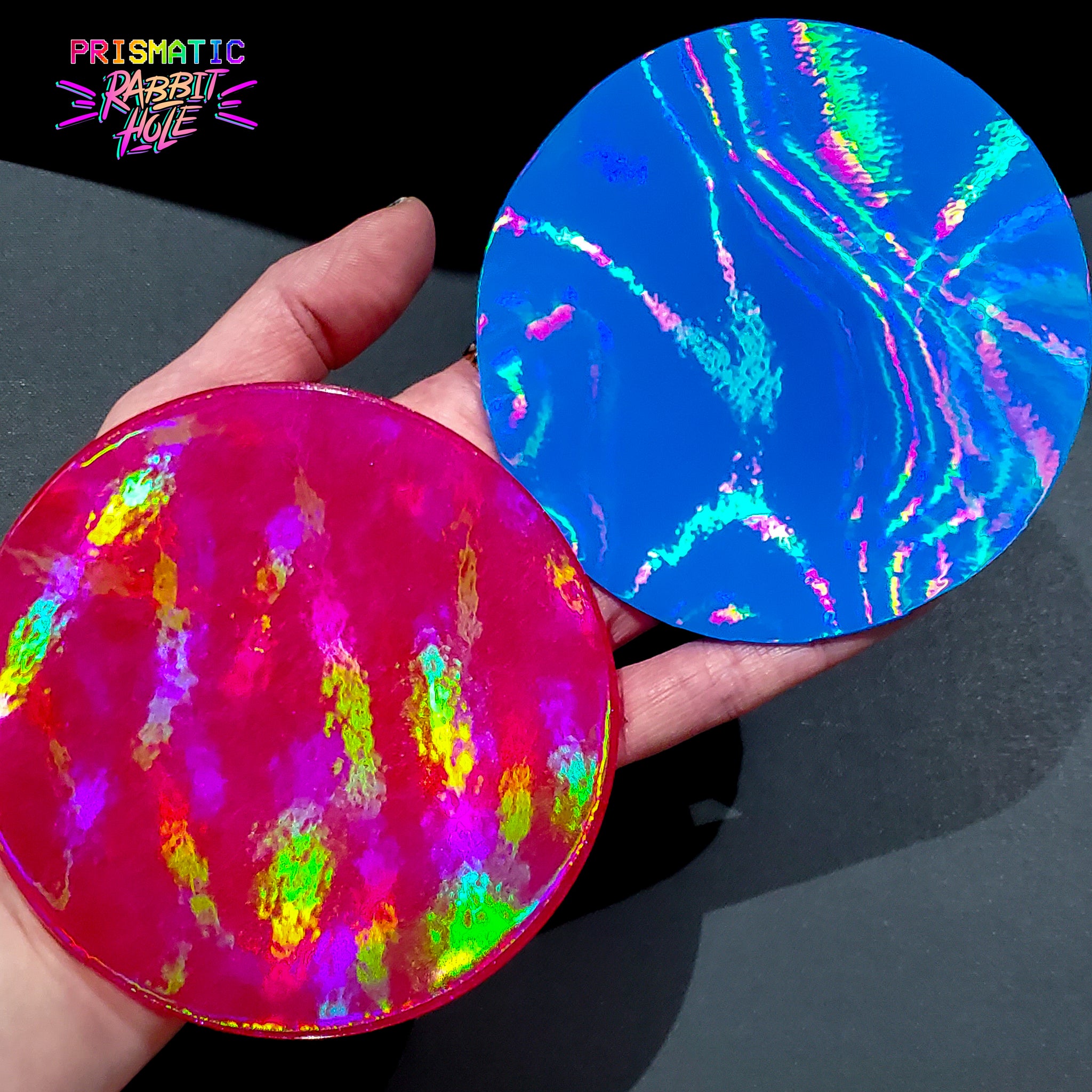 Gorgeous Holographic effect On Epoxy Resin, How To Make Holographic Mold  Inserts , #5 