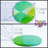 3.6" Holographic Starburst Coaster Mold